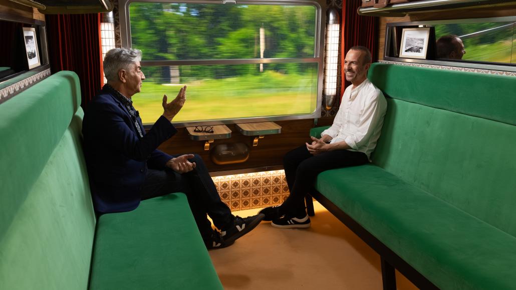 Quai n°8-Didier Varrod et Calogero / copyright : Nicolas Kovarik - Agence 1827 pour LCP