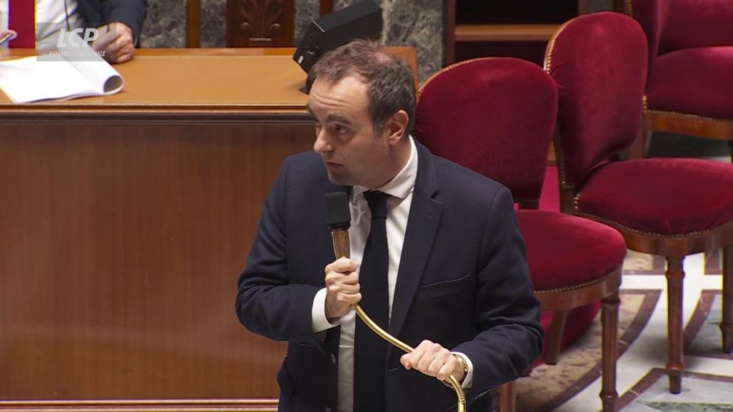 Sébastien Lecornu à l'Assemblée nationale, le 3 décembre 2025.