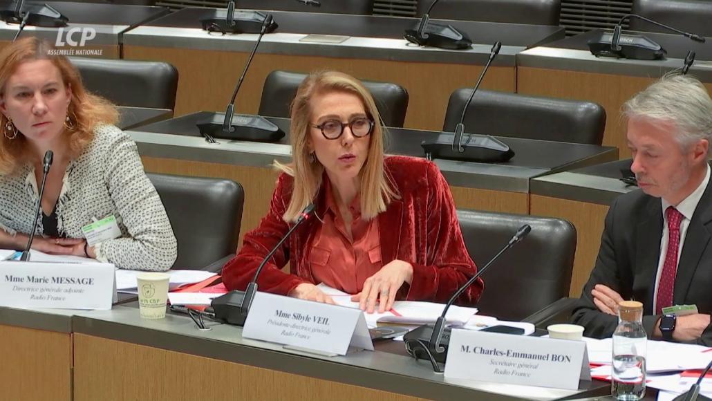 Sibyle Veil, la présidente-directrice générale de Radio France.