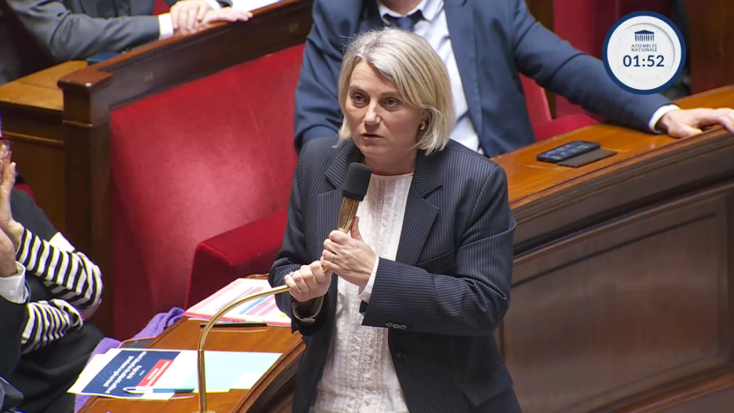 Stéphanie Rist à l'Assemblée le 13 janvier 2026