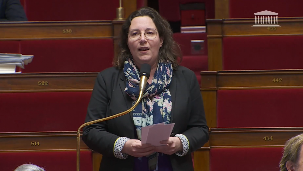 Cyrielle Chatelain à l'Assemblée, le 26 janvier 2026