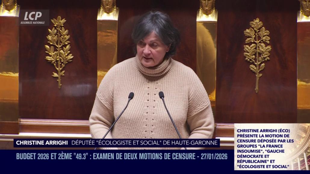 Christine Arrighi LCP 27/01/2026