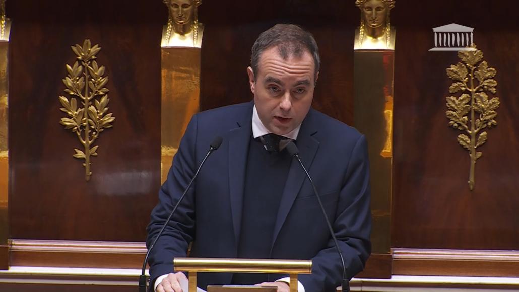 Sébastien Lecornu, le 23 janvier 2026.