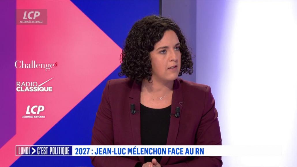 Manon Aubry, le 23 février 2026.