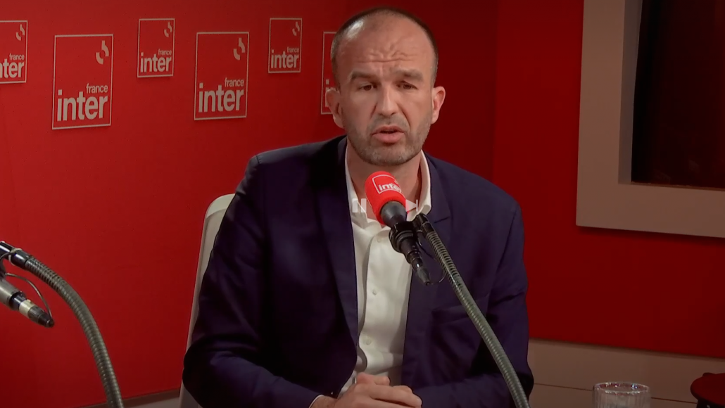 Manuel Bompard sur France Inter le 16 mars 2026