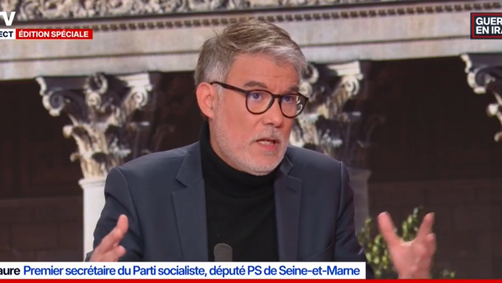 Olivier Faure sur BFMTV, le 27 mars 2026