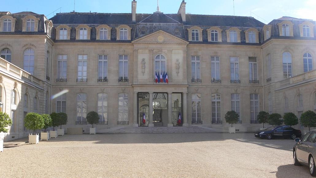 L'Elysée, à Paris. 
