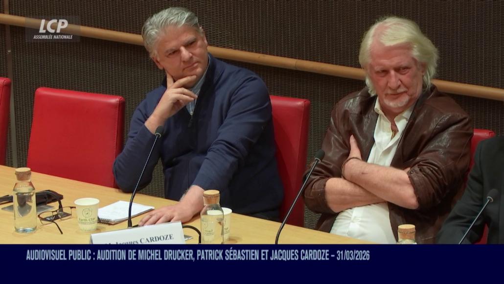 Jacques Cardoze et Patrick Sébastien le 31 mars 2026