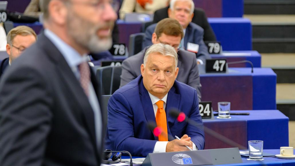 Viktor Orban au Parlement européen