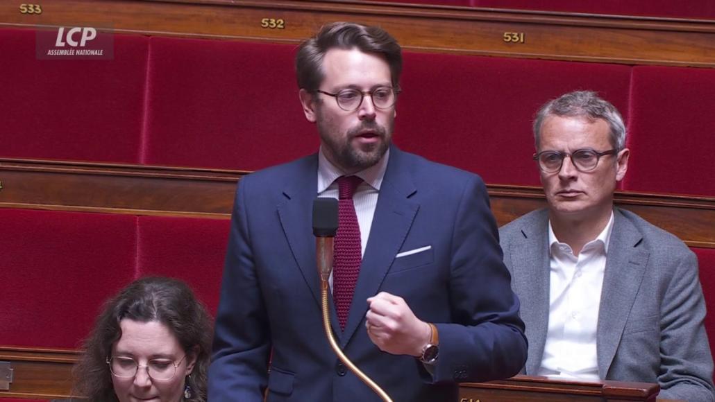 Le député Benjamin Lucas