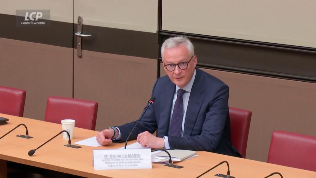Bruno Le Maire le 30 avril 2026