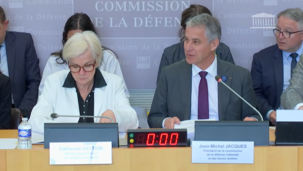 Jean-Michel Jacques, président de la Commission défense de l'Assemblée nationale