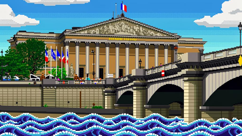 Image de l'Assemblée nationale générée par IA