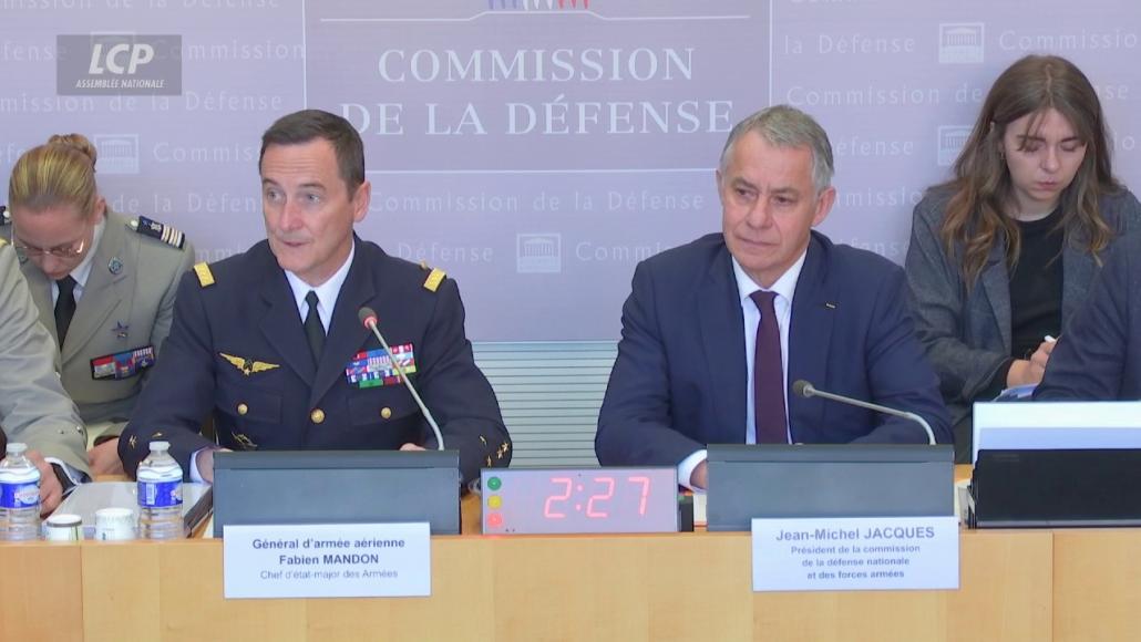 Le chef d'état-major des armées Fabien Mandon, le 9 avril 2026.