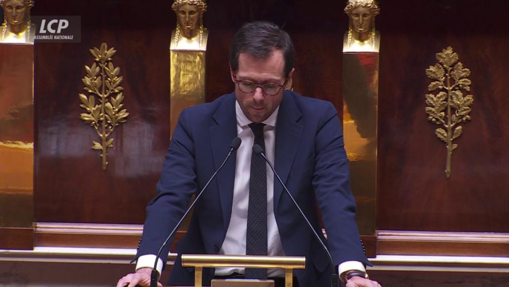 Le ministre de la Transition écologique, Mathieu Lefèvre