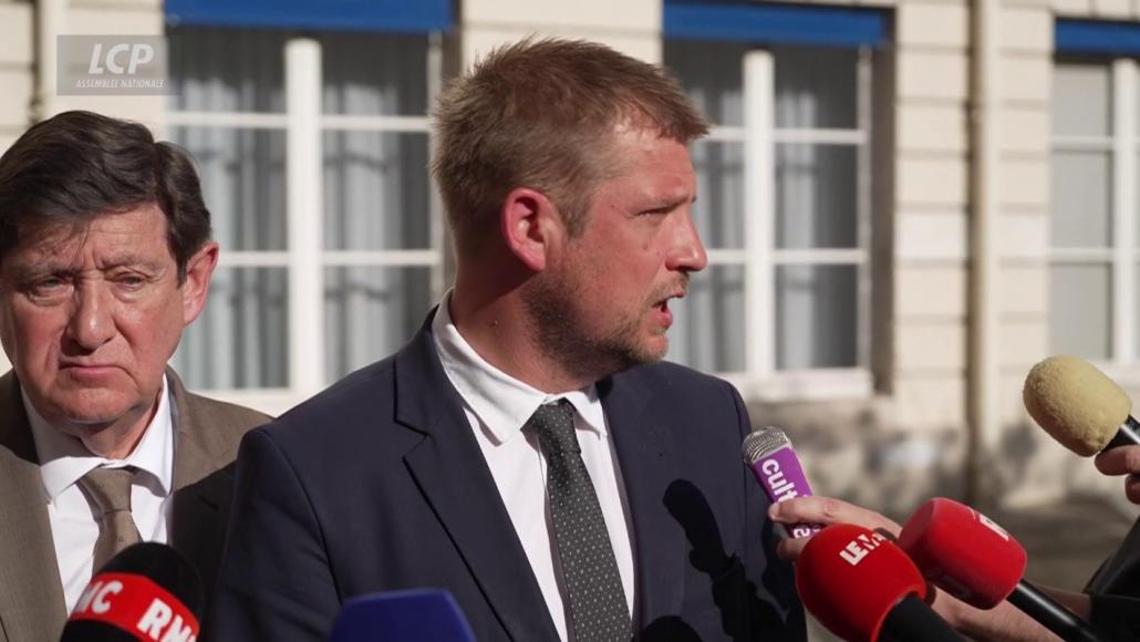 Romain Eskenazi, député socialiste, le 28 avril 2026