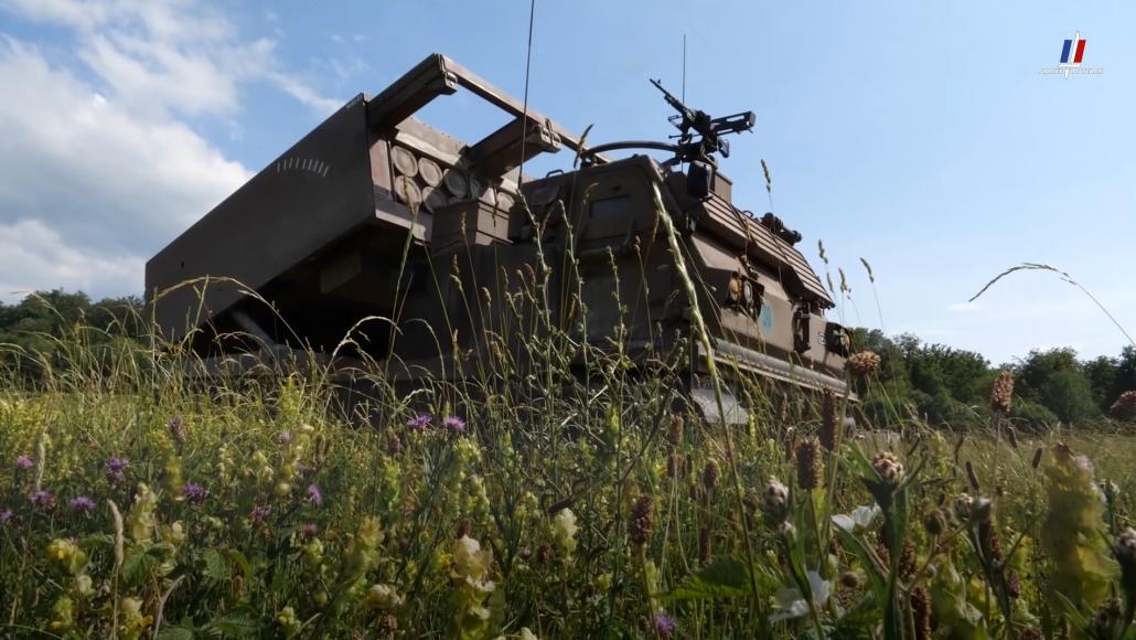 Capture d'écran d'un LRU