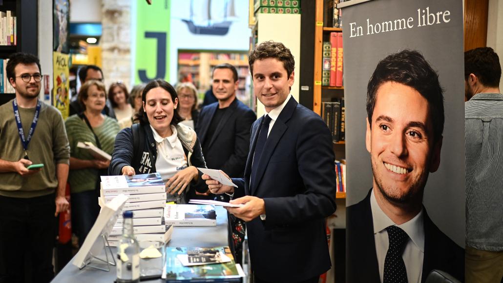 Gabriel Attal (© AFP)
