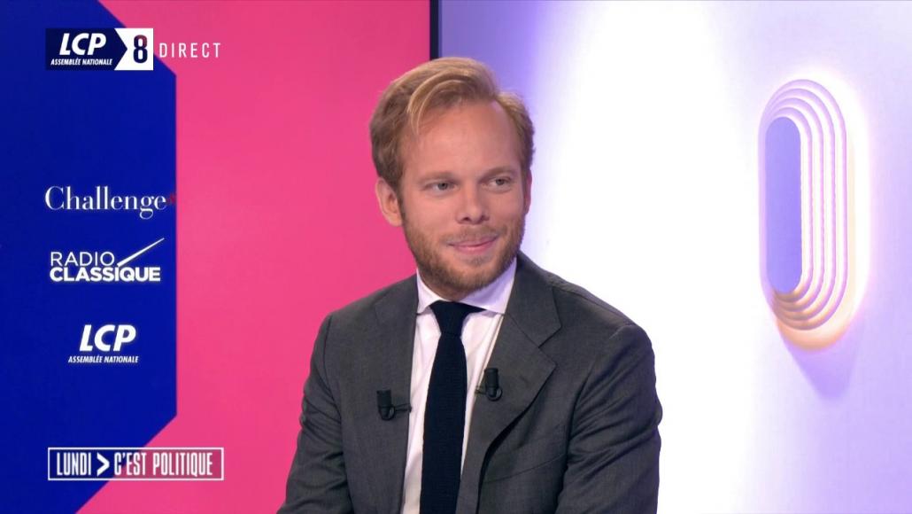 Charles Alloncle sur le plateau de Lundi C'est Politique, le 4 mai 2026