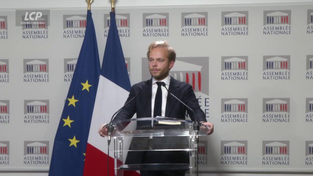 Charles Alloncle à l'Assemblée nationale, le 5 mai 2026