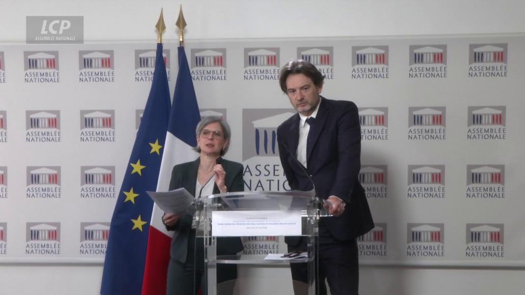 Sandrine Rousseau et Erwan Balanant