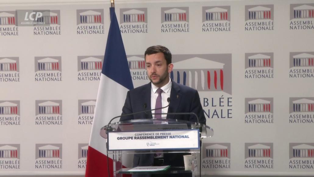 Le député RN Jean-Philippe Tanguy, le 11 juin 2026 (© LCP)