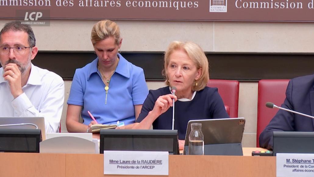 Laure de La Raudière, présidente de l’Arcep, le 24 juin 2026