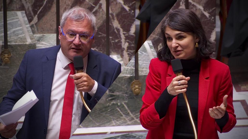 Nicolas Sansu et Aurélie Trouvé