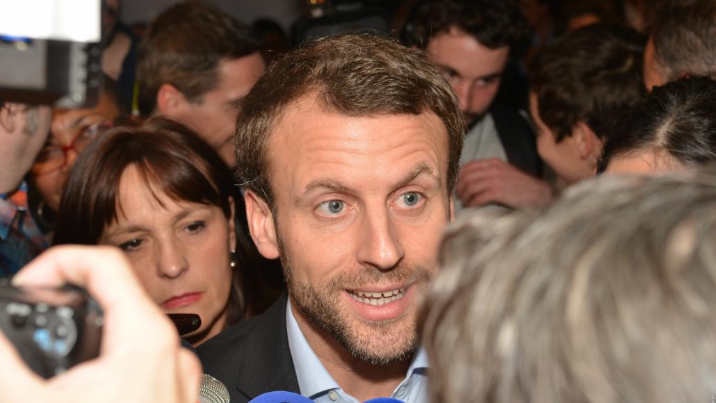 Emmanuel Macron en 2016 (© Flickr / Business France)