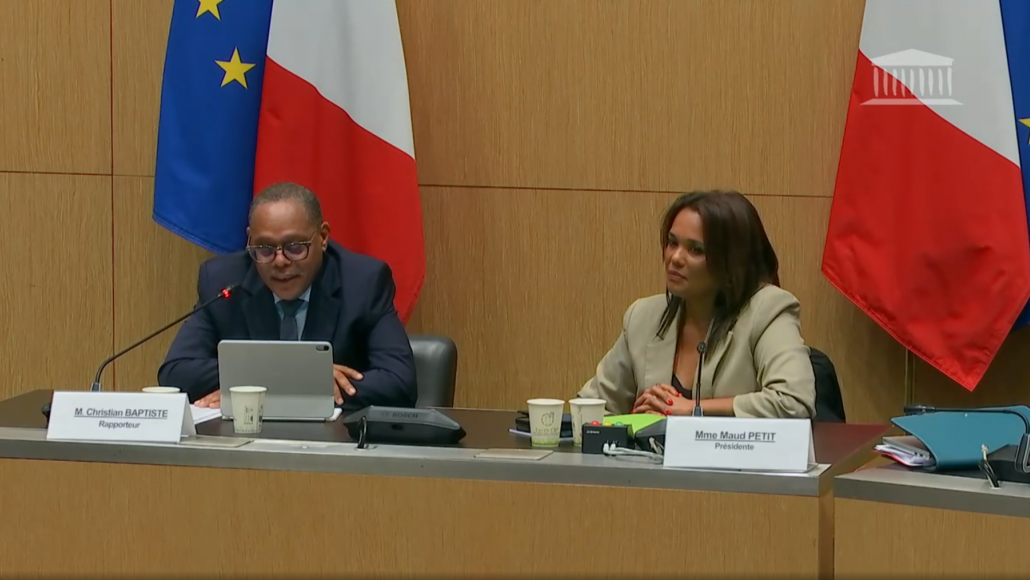 Christian Baptiste et Maud Petit, le 21 mai 2026.