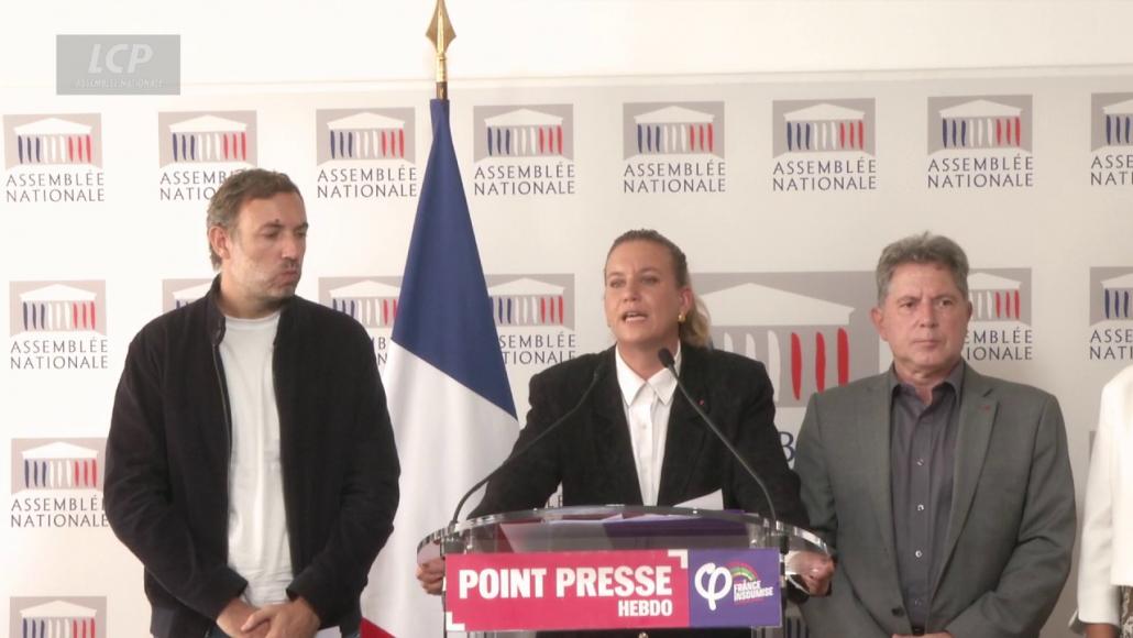 Mathilde Panot, le 15 septembre 2026