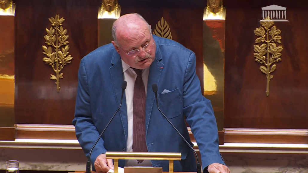Michel Fournier, ministre de la Ruralité, à l'Assemblée nationale, le 20 juillet 2026