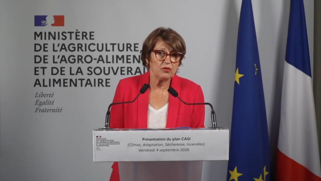 Annie Genevard, le 4 septembre 2026