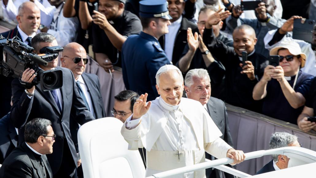 Le pape Léon XIV, en 2025.