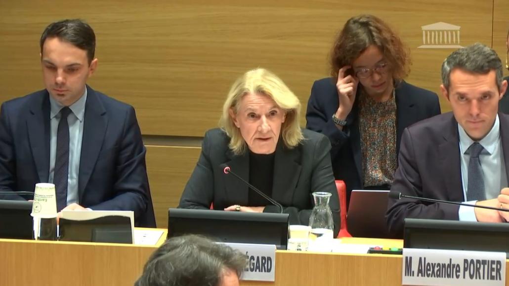 Audition de Catherine Pégard, ministre de la Culture, le 22 octobre 2026