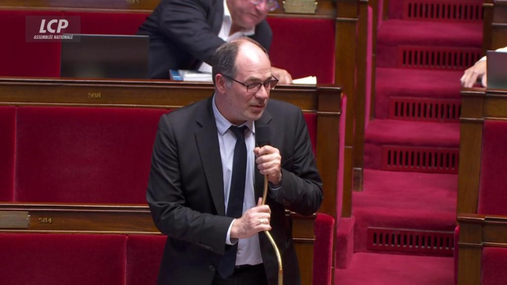 Le député Emmanuel Maurel