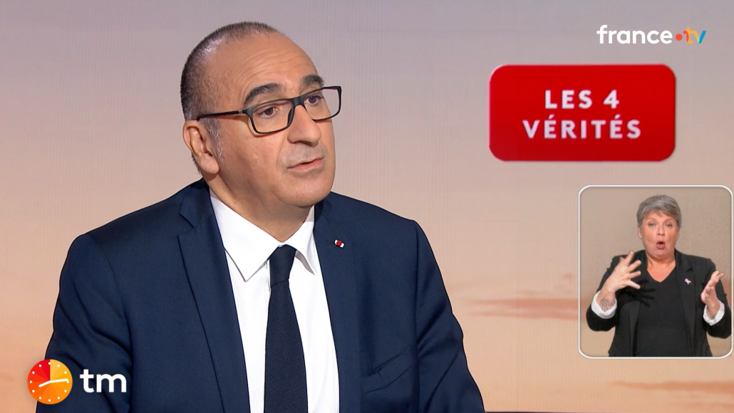 Laurent Nuñez, le 16 octobre 2026 sur France 2