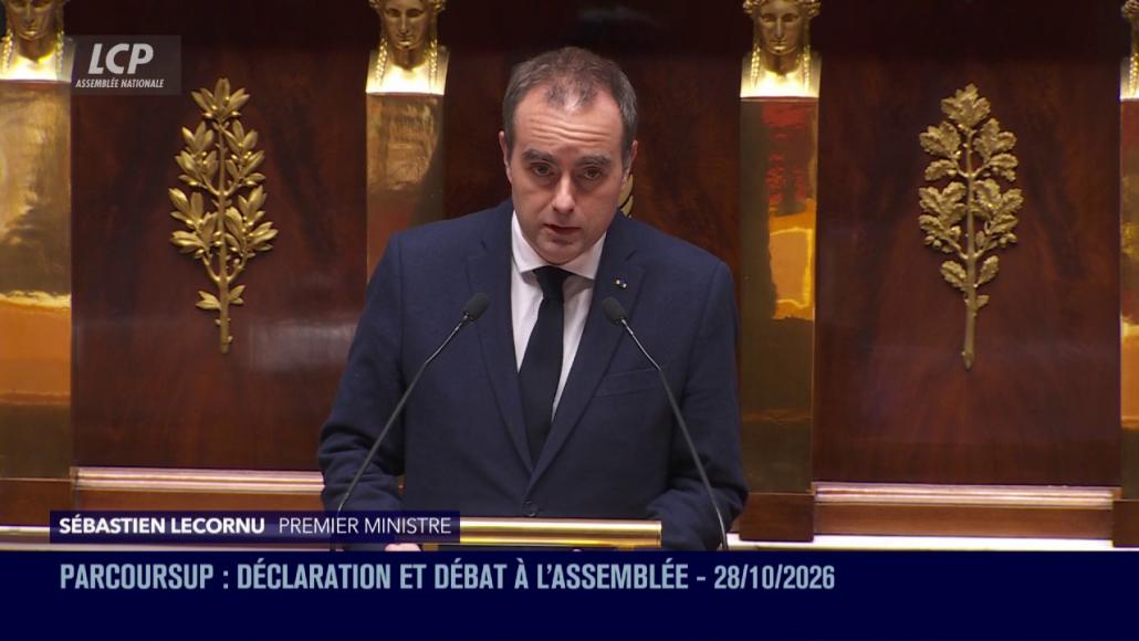Sébastien Lecornu le 28 octobre 2026