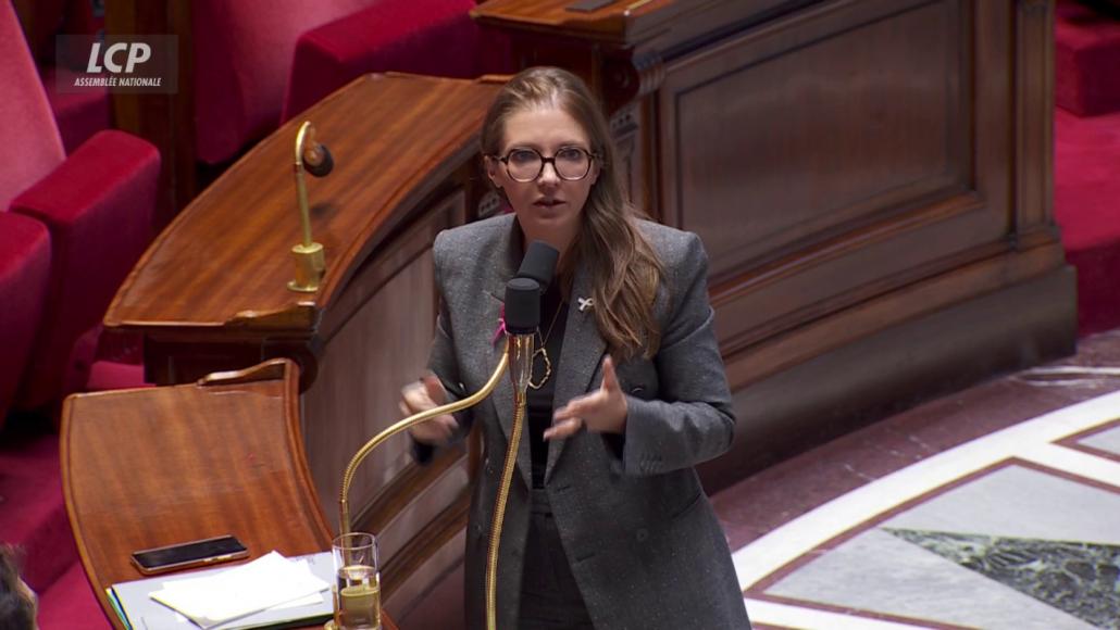 La ministre Aurore Bergé, le 1er octobre 2026.