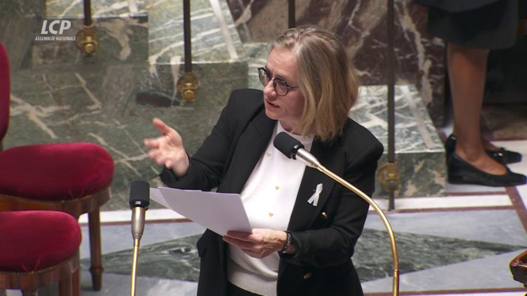 La rapporteure générale, la socialiste Céline Thiébault-Martinez.