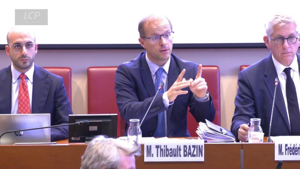 Thibault Bazin, le 15 octobre 2026.