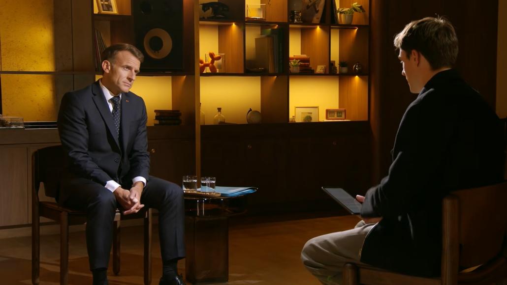 Emmanuel Macron, le 28 octobre 2026.