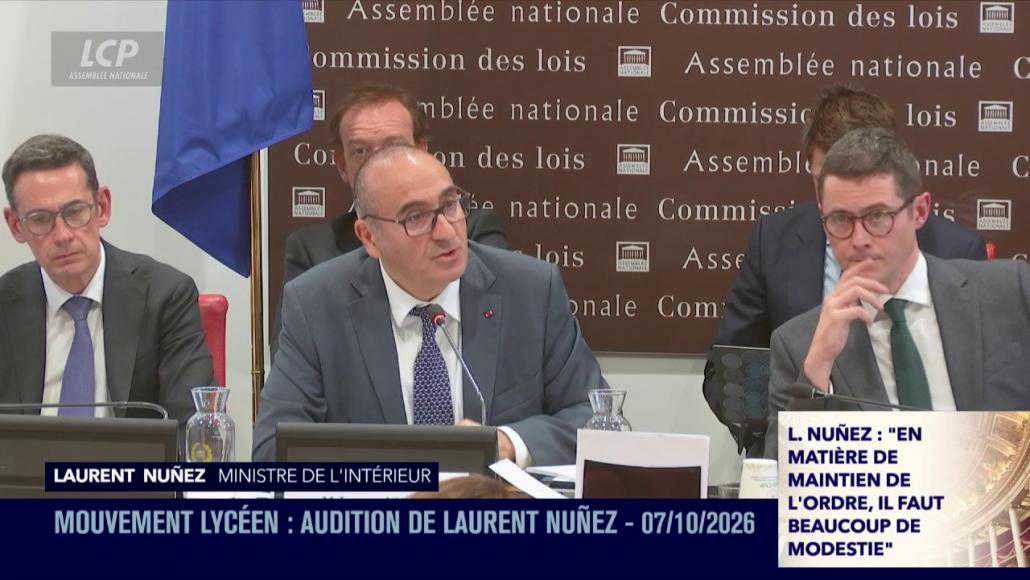 Laurent Nunez, le 7 octobre 2026