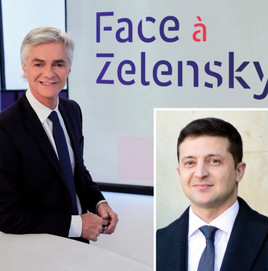 Face à Zelensky