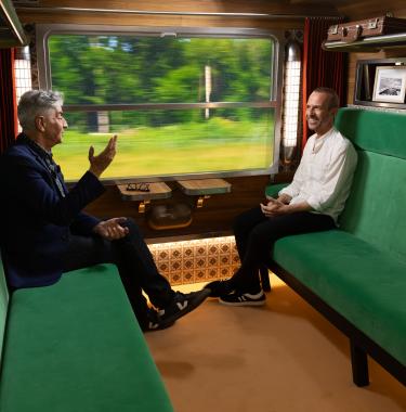 Quai n°8-Didier Varrod et Calogero / copyright : Nicolas Kovarik - Agence 1827 pour LCP