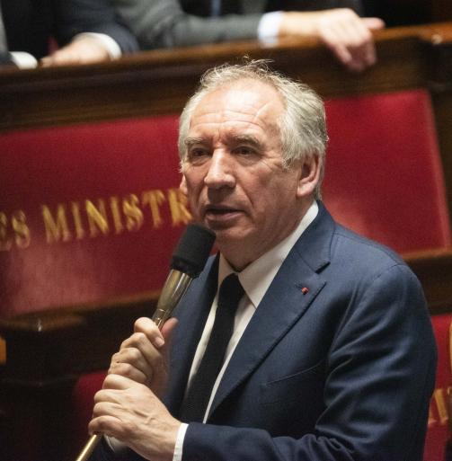 François Bayrou à l'Assemblée nationale