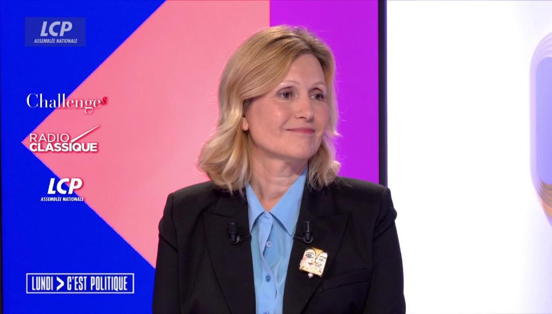 Yael Braun-Pivet dans Lundi c'est politique, le 15 septembre 2025