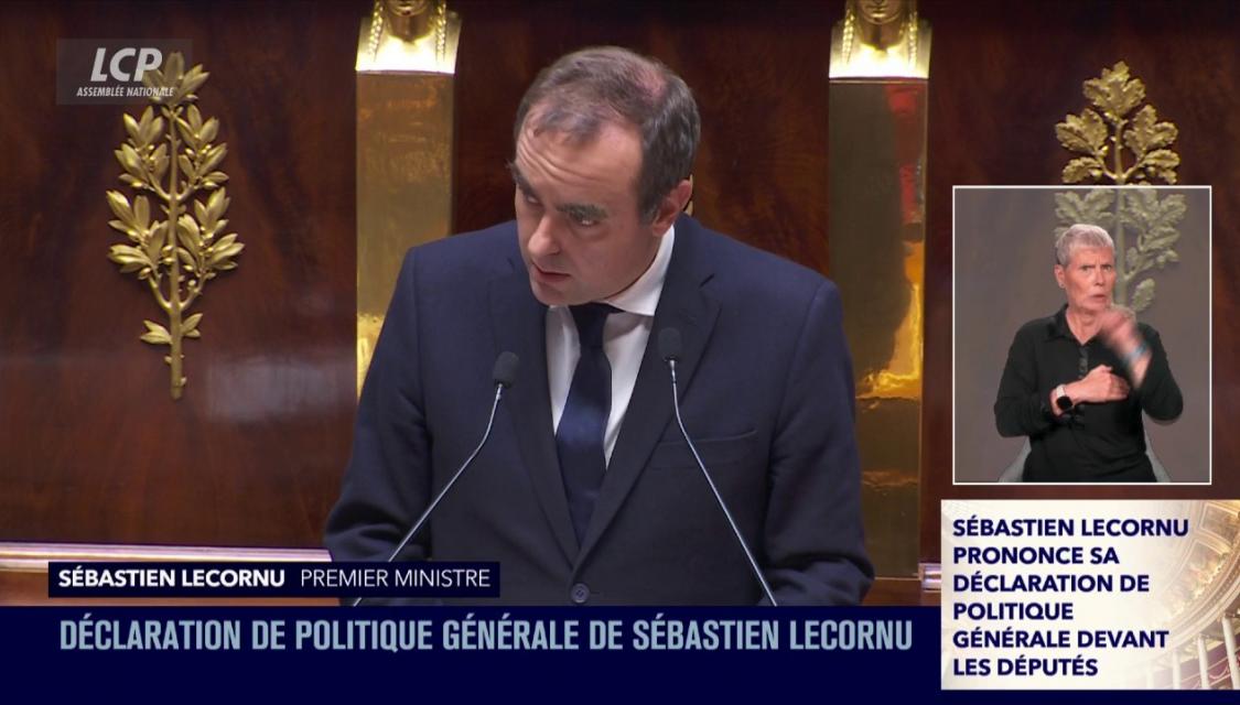 Sébastien Lecornu à l'Assemblée nationale, mardi 14 octobre 2025.