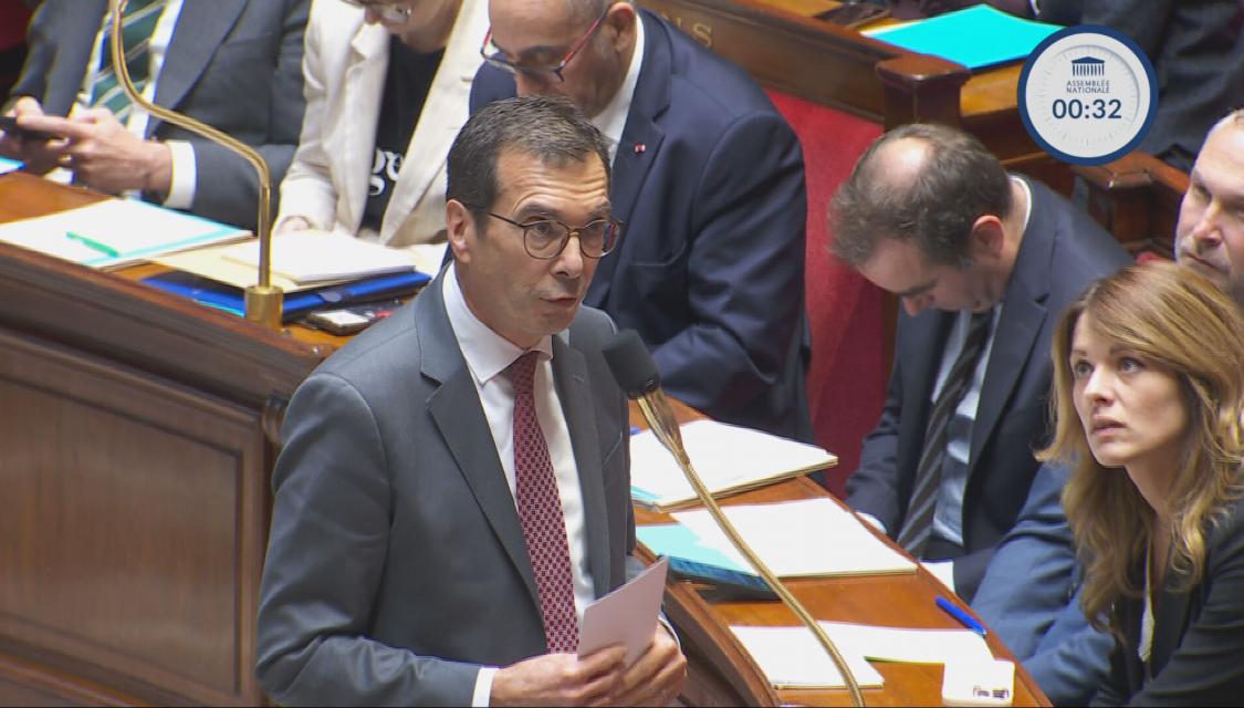 Jean-Pierre Farandou, le 15 octobre 2025. (image LCP) mk