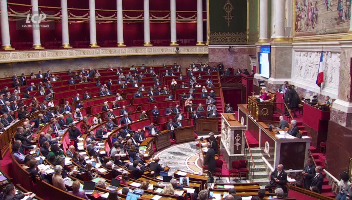 Hémicycle Assemblée LCP 08/11/2025